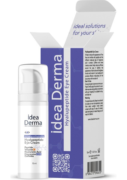 Idea Derma Hyalupeptide Göz Kremi 15 ml