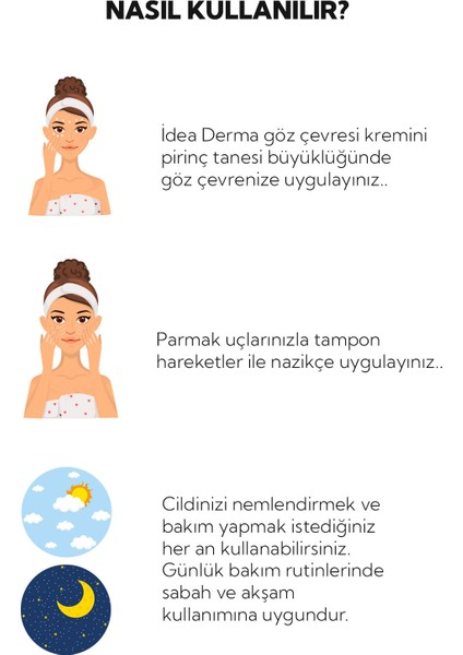 Idea Derma Hyalupeptide Göz Kremi 15 ml