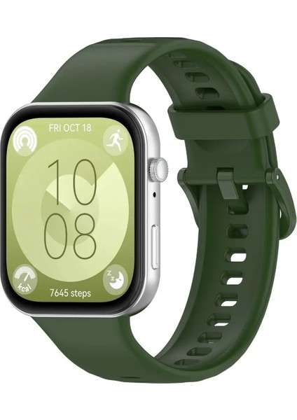 Huawei Watch Fit 3 Silikon Kordon Kayış - KY94