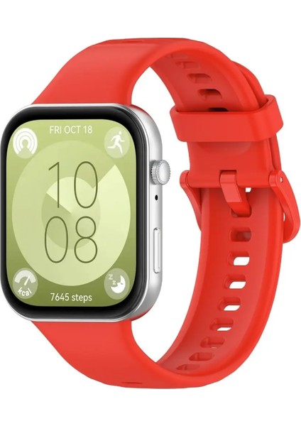 Huawei Watch Fit 3 Silikon Kordon Kayış - KY94