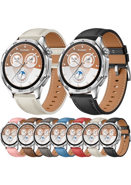 Huawei Watch Gt 5 46MM Için Hakiki Deri Kayış (Yurt Dışından) fiyatları