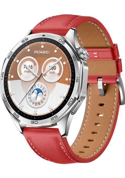Huawei Watch Gt 5 Pro 46MM Için Hakiki Deri Kayış (Yurt Dışından)