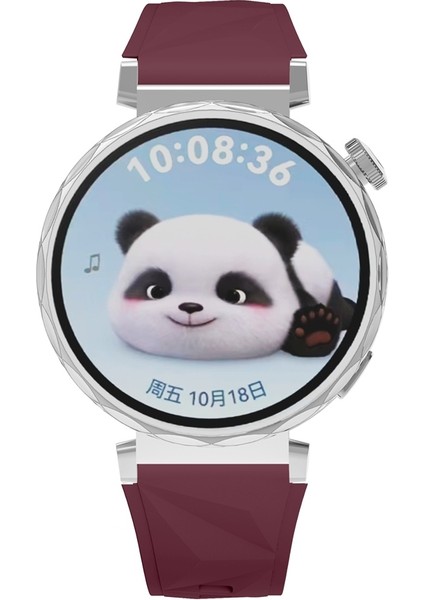 Huawei Watch Gt 5 41MM Için Resmi 18MM Silikon Kayış (Yurt Dışından)