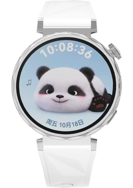 Huawei Watch Gt 5 41MM Için Resmi 18MM Silikon Kayış (Yurt Dışından)