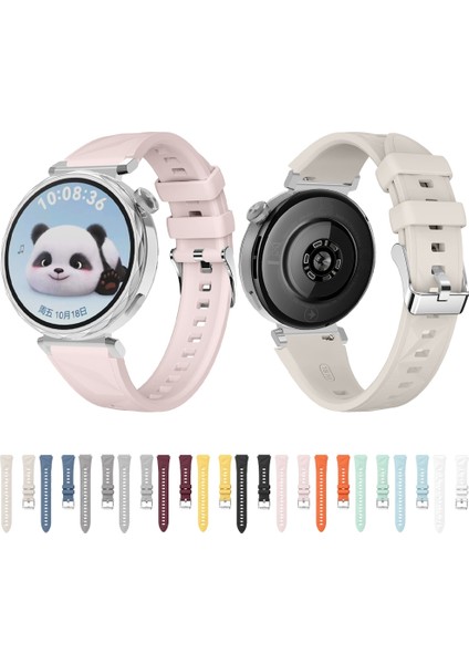 Huawei Watch Gt 5 41MM Için Resmi 18MM Silikon Kayış (Yurt Dışından)