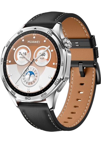 Huawei Watch Gt 5 Pro 46MM Için Hakiki Deri Kayış (Yurt Dışından)