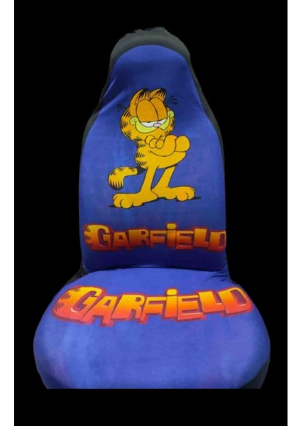 Garfield Dijital Baskılı Oto Koltuk Kılıfı Takımı