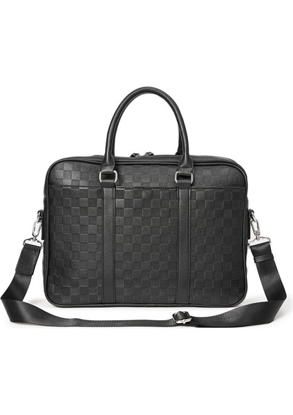 Evrak Çantası Erkek Messenger Çanta 15.6 Inç (Yurt Dışından)