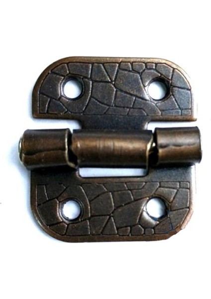 Stoplu Menteşe 10 Adet Oksit 30x33 mm Kutu ve Sandık Menteşesi Hobi Maket modelleri