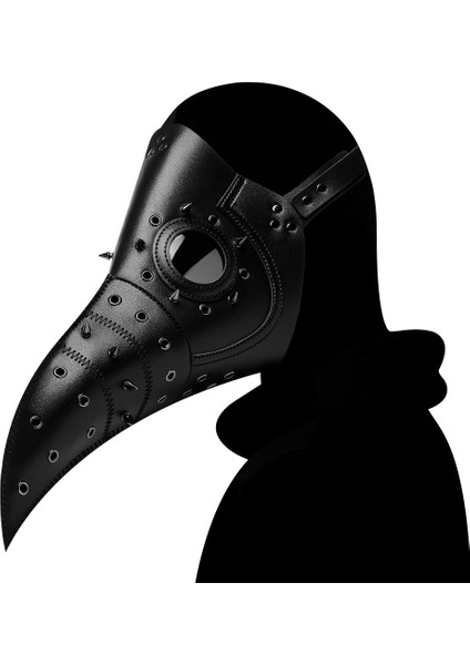 Cadılar Bayramı Yeni Avrupa ve Amerikan Punk Ortaçağ Veba Uzun Kuş Gagası Maskesi (Yurt Dışından) modelleri