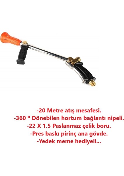 Ağaç ve Bağ İlaçlama Tabancası-20 Metre Püskürtme fiyatları