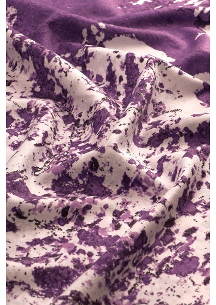 Mor Şeftali Ağacı Desen Kışlık Şal indirimleri