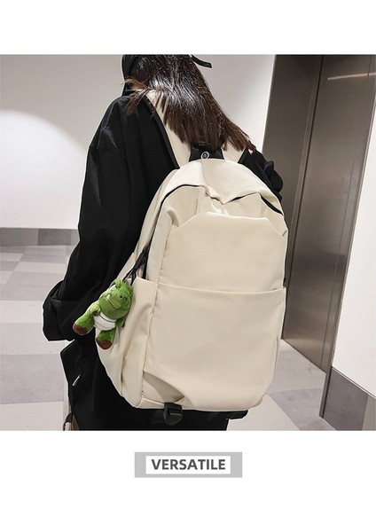 Mori Düz Renkli Üniversite Öğrencisi Sırt Çantası (Yurt Dışından) modelleri
