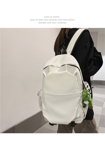 Mori Düz Renkli Üniversite Öğrencisi Sırt Çantası (Yurt Dışından) fiyatları