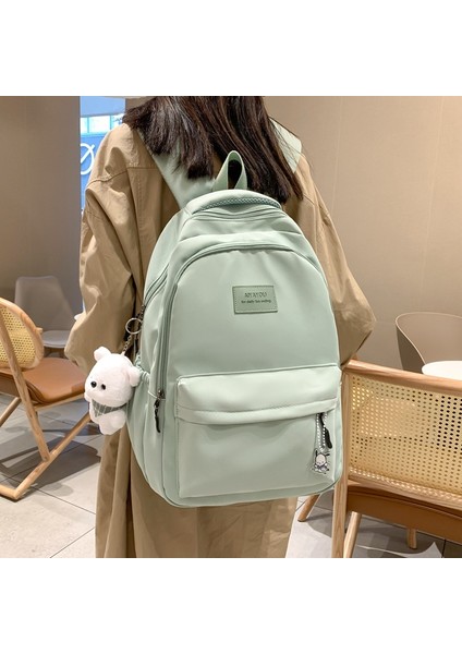Kampüs Tarzı Basit ve Büyük Kapasiteli Sırt Çantası (Yurt Dışından) modelleri