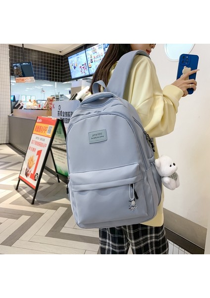 Kampüs Tarzı Basit ve Büyük Kapasiteli Sırt Çantası (Yurt Dışından) fırsatları