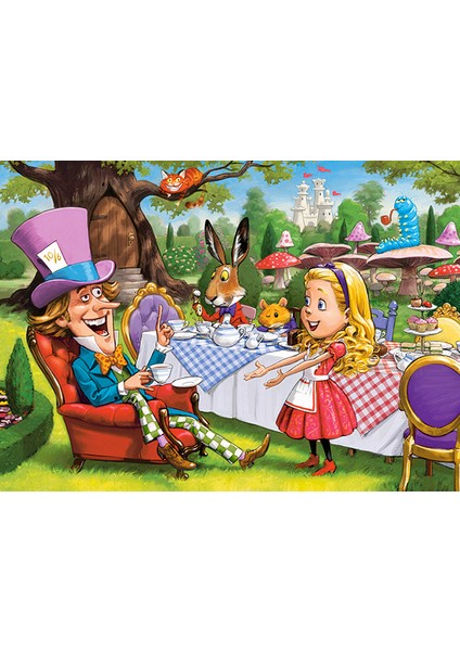 120 Parça Alice Harikalar Diyarında Çocuk Puzzle