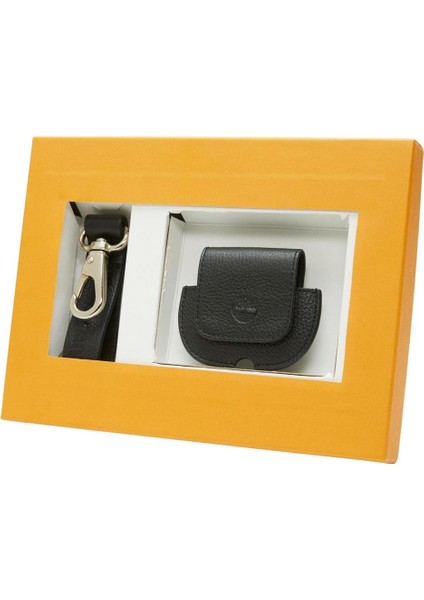 Gift Set Keyring&airpods Case In Leather Airpods Kılıfı