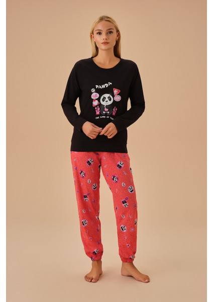 Panda Pijama Takımı