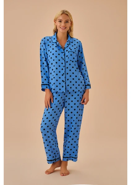 Blue Maskülen Pijama Takımı