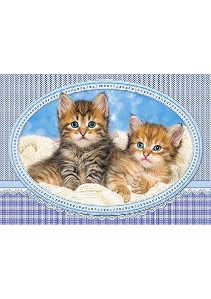 120 Parça Yavru Kediler Çocuk Puzzle