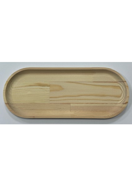 Ahşap Ladin Efe Sunum/çerez Tabağı