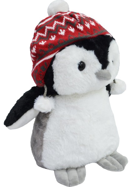 Peluş Şapkalı Penguen 30 cm 62435