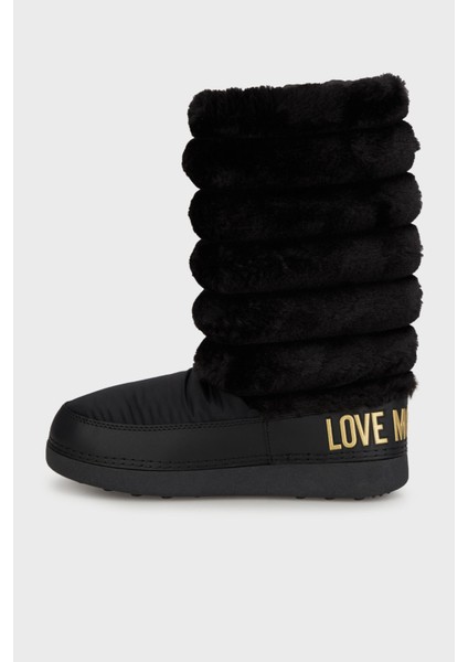 Logolu Yumuşak Dokulu Kapitone Detaylı Bayan Kar Botu - JA24312G0LISH000 modelleri