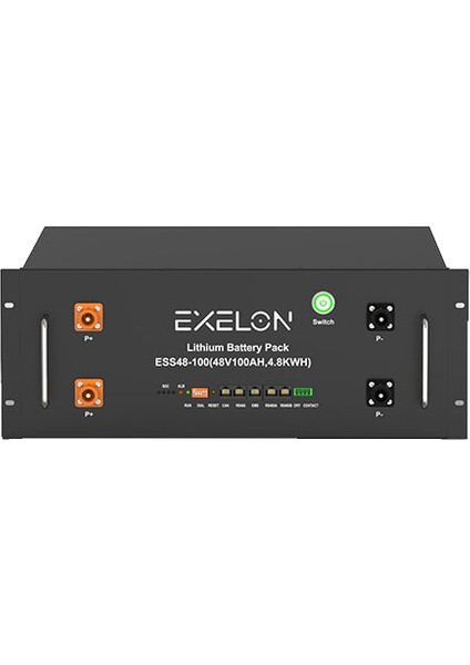 48V 100AH Lityum Akü