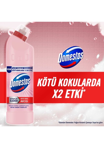 Çamaşır Suyu Beyaz Sabun Ferahlığı 750 ml