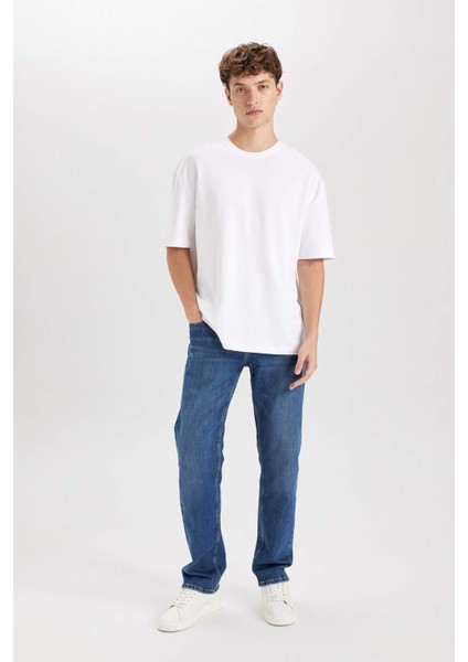 Sergio Regular Fit Normal Bel Boru Paça Jean Pantolon Y9632AZ24AU