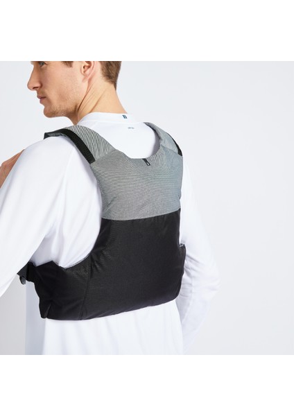 Tribord Yüzme Yardımcısı Yelek - Siyah - 50 Newton - Club Beden 40-60 kg fırsatları