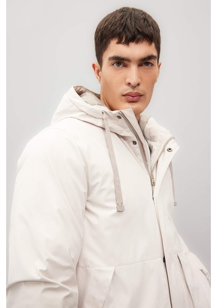 Regular Fit Kapüşonlu Fermuarlı Mont C6595AX24AU modelleri