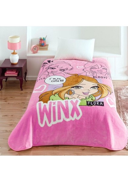 Yumuşak Pembe Çocuk Battaniyesi 160x220, Rahat ve Antibakteriyel Uyku Arkadaşı
