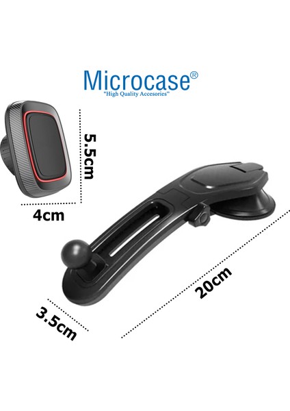 Torpido Üstü Vantuzlu Manyetik Araç Içi Telefon TUTUCU-AL4601 Siyah indirimleri