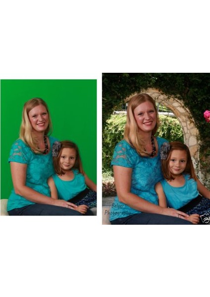 Chromakey- Screen Yeşil Fon Perde(1.5 X 2 M)