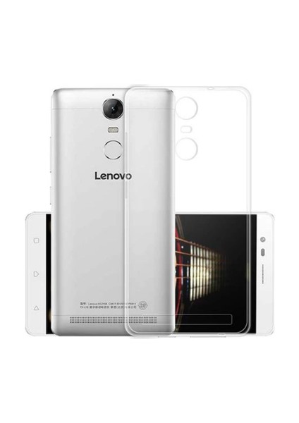 Lenovo K5 Note Kılıf Şeffaf Onyx Tpu Süper Silikon Kapak