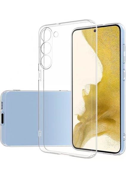 Samsung Galaxy S23 Kılıf Şeffaf Onyx Tpu Süper Silikon Kapak