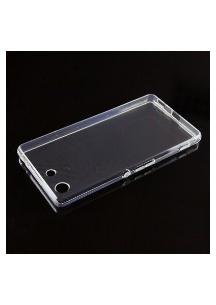 Sony Xperia M5 Kılıf Şeffaf Onyx Tpu Süper Silikon Kapak