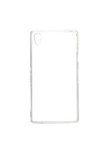 Sony Xperia Z3 Kılıf Şeffaf Onyx Tpu Süper Silikon Kapak