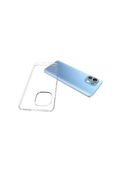 Xiaomi Mi 11 Kılıf Şeffaf Onyx Tpu Süper Silikon Kapak