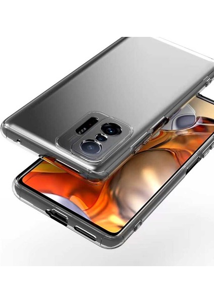 iPhone 13 Pro Max Kılıf Kamera Korumalı Şeffaf Onyx Tpu Süper Silikon Kapak