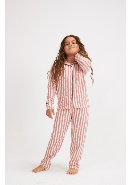 L40310G Rabbit Kız Çocuk Pijama Takımı fiyatları
