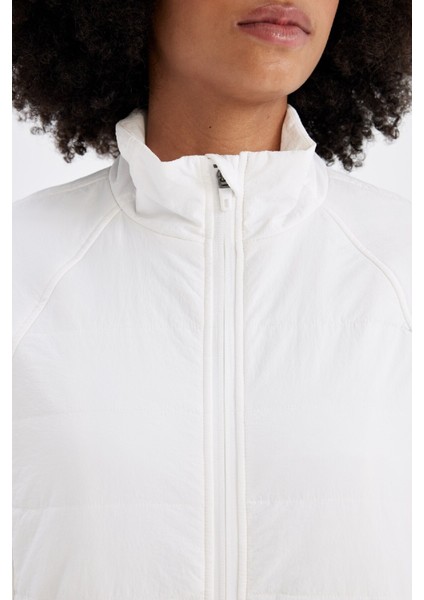 Fit Su Geçirmez Hafif Mont Slim Fit Dar Kesim Kapüşonlu Fermuarlı Cepli Mevsimlik C7802AX24WN