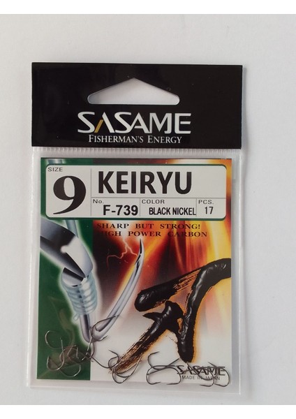 Keiryu F-739 Serisi Olta Iğnesi No:9