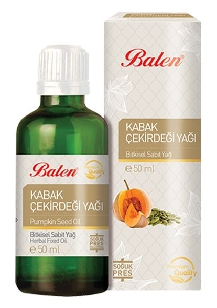 Kabak Çekirdeği Yağı 50 Ml