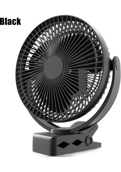 Klipsli Şarj Edilebilir USB Masaüstü Fanı 10000MAH (Yurt Dışından)