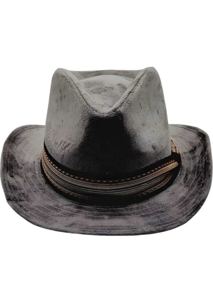 Unisex Nubuk Kovboy Fötr Şapka indirimleri