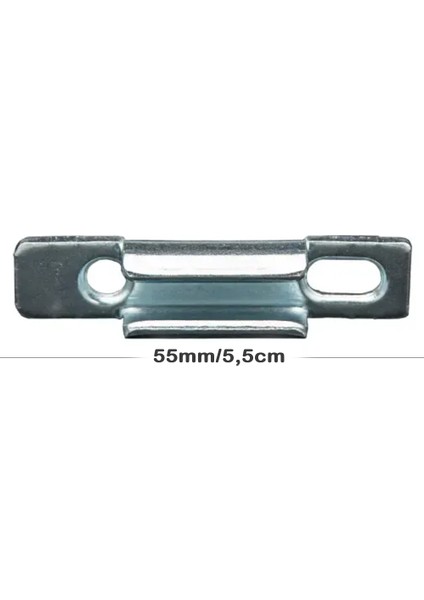 10 Adet Pimapen Pvc Sürme Kapı-Pencere İspanyolet Karşılığı - Çift Kanat Kilit Karşılık