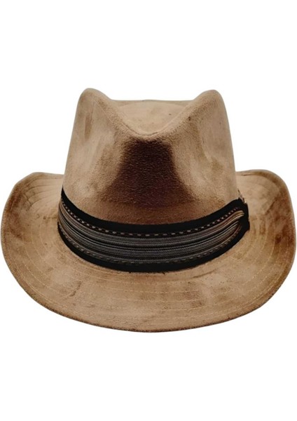 Unisex Nubuk Kovboy Fötr Şapka fiyatları